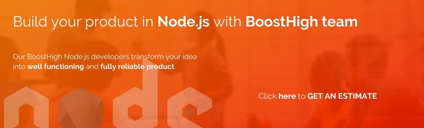 Node.js development - custom software development company